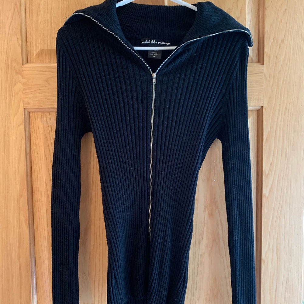 United States Sweaters Black Long Sleeve